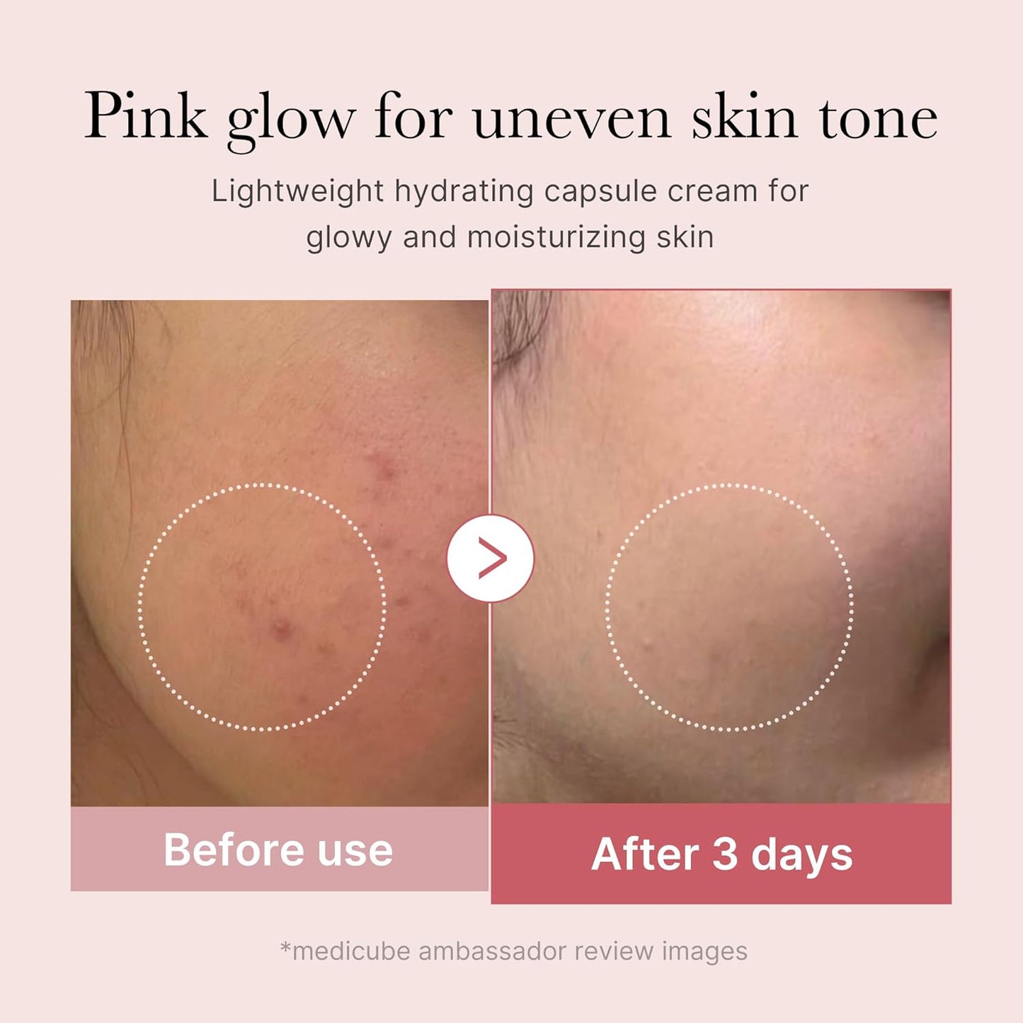 Capsule Cream with Salmon DNA PDRN Pink Collagen | Korean Skincare, 1.94 Oz