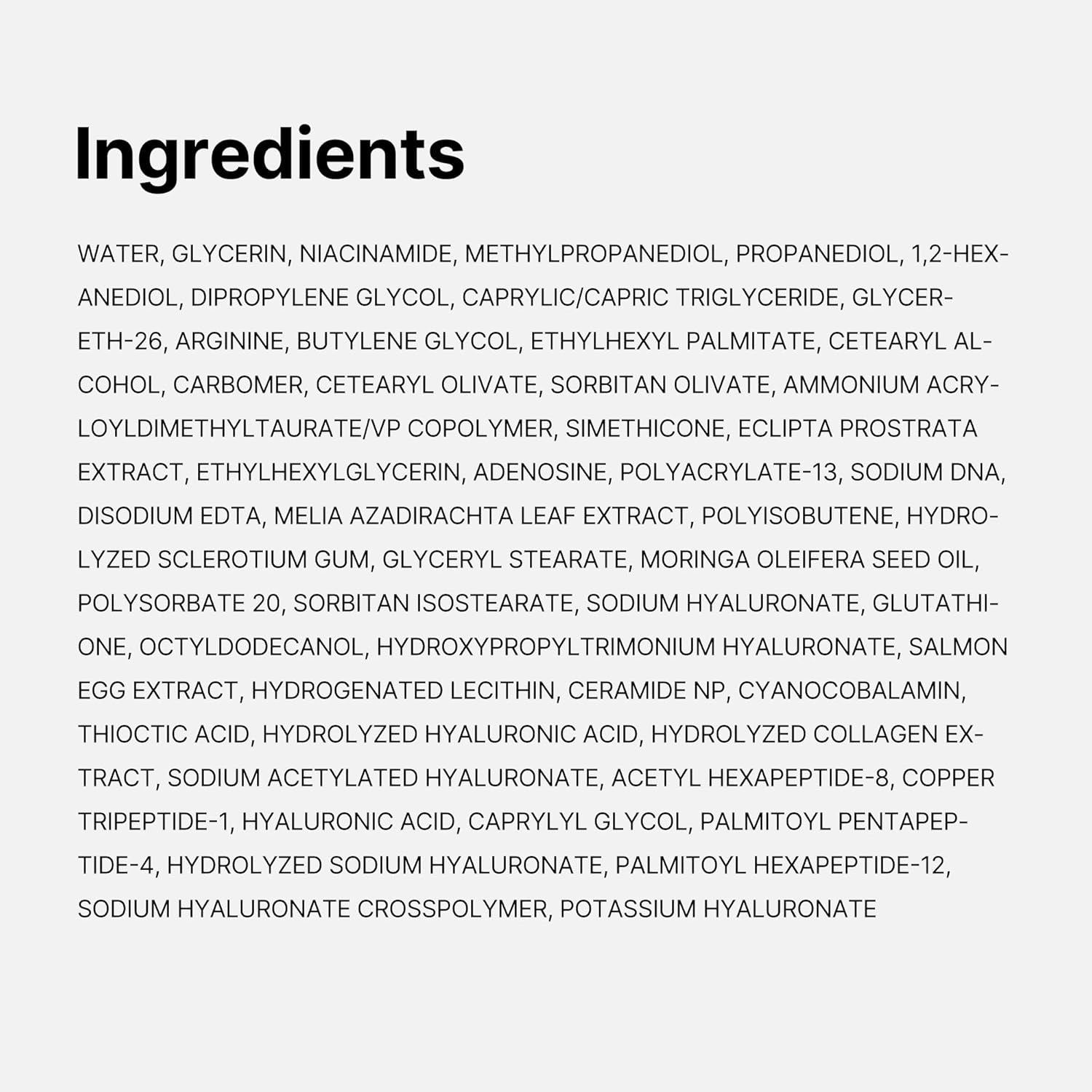 Capsule Cream with Salmon DNA PDRN Pink Collagen | Korean Skincare, 1.94 Oz